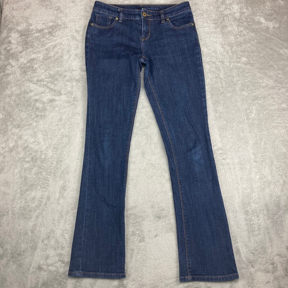 The Limited Denim Bootcut Jeans Women's Size 2R Dark Wash Cotton Blend
